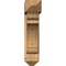 Ekena Millwork Olympic Arts and Crafts Smooth Bracket w/ Offset Brace, Western Red Cedar, 7 1/2"W x 28"D x 32"H BKT0806X28X32OLY03SWR - alternate 4